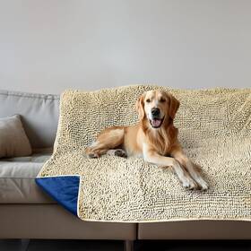 Muddy Mat 313094493406 Dog Blanket - Chenille Water Absorption For Bed And Couch 52 Inch X72