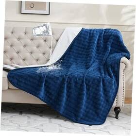 Bwb-e1 Muyuhome Waterproof Blanket For Bed Couch Sofa Car Soft 60x80 Inches Navy Blue
