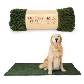 My Doggy Place 840042310114 Dog Mud Mat 60 Inch X 36 Chive Thick Microfiber Entry Rug F