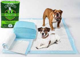 Pr01 My Turf Puppy Pee Pads 22 Inch X22 - 50 Count Large Xlarge Super Absorbent