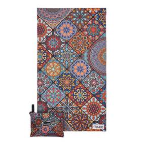 Nakie 639114048587 Sand Free Beach Towel Quick Dry Lightweight And Compact With Storage