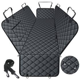 01-us-qi-024 Neckory Dog Car Seat Cover Durable Waterproof Scratch Proof Nonslip Hammock Bac
