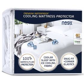 Nestl 340439905259 Full Size Mattress Protector Cooling Waterproof Ful