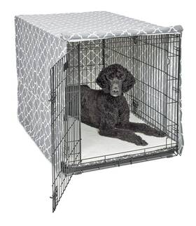 Bcvr-48gyt New World Xl Dog Crate Cover Featuring Teflon Fabric Protector Poly-cotton P