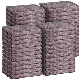 Newwiee-hardware-yhju80 Newwiee 32 Pieces Textile Moving Blankets Bulk 54 X 72 Inch Furniture Blanket High Te