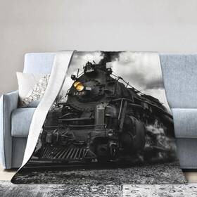 Ngzhyad Hekf94nfazw8z-555139163 Steam Train Blanket Warm Cozy Flannel Fleece Throw Blankets Gifts For Car Sof
