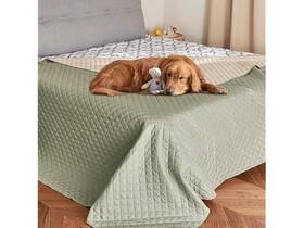 Nicetown 768837422173 Pet Blanket Water Resistant Beige/khaki 82 Inch L X 62 W 0.5 Th