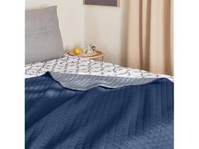 Nicetown 768837422203 Reversible Waterproof Dog Blanket Navy/stone Blue 82 Inch X 102
