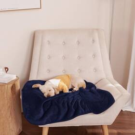 Nicetown 768837427697 Pet Blanket For Medium Premium Waterproof Cat And Dog Fleece Sherpa Throw Pup