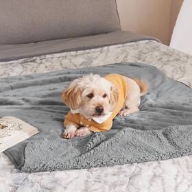 Nicetown 768837427857 Waterproof Dog Blanket Bed Cover Sherpla Fleece Cozy Plush Pet Blanke