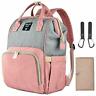 Nj01 Dokoclub Diaper Bag Organizer Insulated Waterproof Travel Nappy Backpack Large