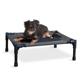 100546588 No Original Pet Cot Elevated Dog Bed Charcoal/black Mesh Small 22 X 17 7 Inches
