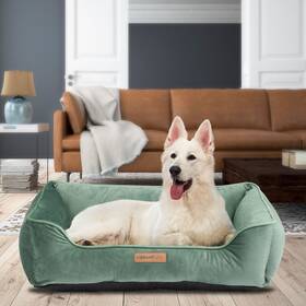 119178708 No Pet Bed Large 27 Inch X 37ft Faux Velvet