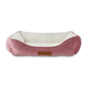 No 194346211135 Premium Cuddler Pet Bed Pink And White 1 Count