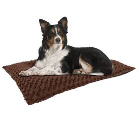 No 196220454225 Large Dog Crate Pad Faux Fur Pet Bed With Non-slip Bottom For Crates And Kennels
