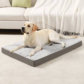 No 878028553064 Dog Bed For Large Dogs With Washable Removable Cover Pet Kennel Pad Crates