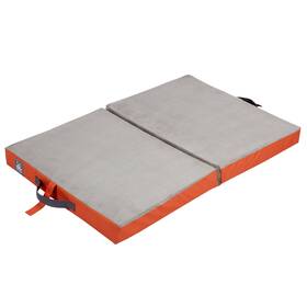 Bf00720 No L / Xl - Gray And Orange Washable Cover With Microsuede Top