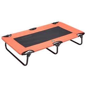Bf00729 No Dog Cot Mesh Center For Ventilation With Foldable Legs Easy Travel - Pet