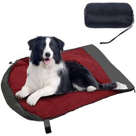 Jdys104-dog Orootl Dog Sleeping Bag With Storage Portable Waterproof Warm Bed For Pe