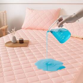 Fsmcl-1-3 Pajeo Waterproof Mattress Protector Queen Size Quilted Fitted Cover With
