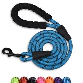 B096srlfb8 Panykoo 5/6 Ft Strong Dog Leash With Soft Padded Handle Reflective Rope