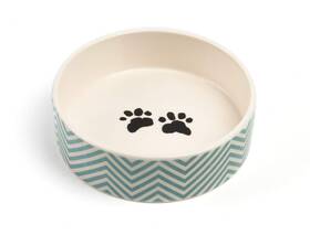 13006 Park Life Designs - Ceramic Bowl For Dogs Cats And Pets Stylish T... Fast Ship
