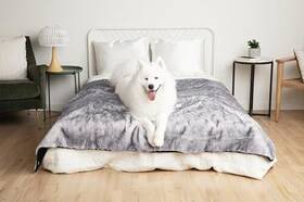 Paw Brands 810085914877 Pupprotector Luxe Waterproof Throw Blanket For Dogs And Cats Pet Cov