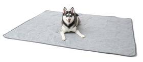 Paw Brands 810085916192 Cooling Waterproof Pet Blanket For Dogs And Cats 60 In X 50 Arctic