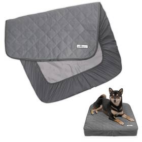 Paw Inspired 682198757906 Waterproof Fitted Cover For Dog Bed Washable Protector