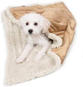 Pawsse 726084269910 Puppy Blanket Super Soft Sherpa Dog Blankets And Throws Cat Fleece Sleeping Mat