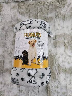 1289c3 Peanuts Snoopy Halloween Pet Blanket 30in X 40in 76.2cm 101.6cm