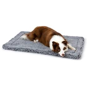 B3gra3522 Pelzin Stoutwool Indestructible Dog Bed - Fluffy Chew Proof Crate Pad Tough Ke