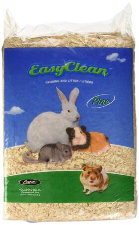 683017 Pestell Pet Products Easy Clean Pine Bedding 40-liter