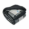 Pet-b-x Petami Reversible Dog Blanket Plaid Charcoal Grey Smooth 619775266858