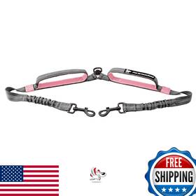 B08khm3qk9 Pet Dreamland Dual Dog Coupler For Large Dogs - Heavy-duty Double Leash