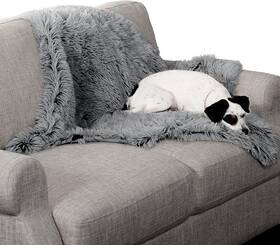 53354497 Pet Products Inc. Waterproof Throw Blanket For Dogs And Indoor Cats Washable - Shaggy Plush Calming