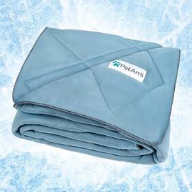 Petami 744110465532 Premium Cooling Dog Blanket Lightweight Fluffy Pet Throw Bed Co