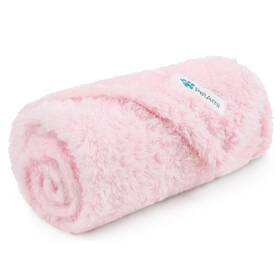 Petami 840168312375 Dog Blanket For Small Dogs Pink Fluffy Soft Puppy Sherpa Fle