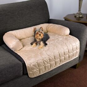 80-pet6057 Petmaker 30 X 30.5 In. Furniture Protector Pet Cover Foam Filled Plush Beige