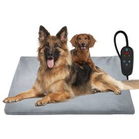 Petnf 709127114439 Heated Dog Pad With Timer - Temperature Adjustable Electric Heating Mat