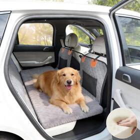 Petpurrio Pbm-gary130 Backseat Pet Bed Mat Non-slip Travel Dog For Car Back Seat Sui