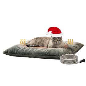 Tt102-1 Pettemp Outdoor Heated Pet Heating Pad For Cats And Small Dogs Waterproof Bed W