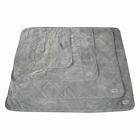 Pf-pm1a Petfusion Microplush Quilted Pet Blanket