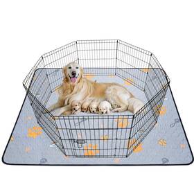 Gdpp-72x72 Pick For Life Dog Pee Pads Washable 72 Inch X72 Extra Large Absorbent Playpen Mat Reusable