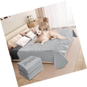 Wdb-lgdg-5482-2 Pick For Life 2 Packs Waterproof Dog Blankets Washable Large Pet Couch Covers Prot