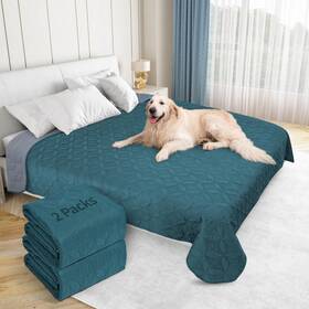 Wdb-tb-8282-2 Pick For Life 2 Packs Waterproof Dog Blankets Washable Large Pet Couch Covers Prot