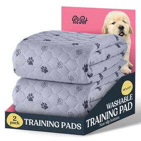 Pp-dp00 Pitpet Super Absorbent Washable Pee Pads For Dogs - 2-pack Superior Reusable Puppy P