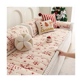 Xhmb70180 Pjlzjfby Plush Warm Sofa Cover Pet Couch For 2-3 Seater Sofas Covers
