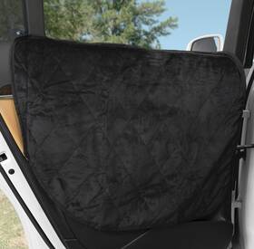 Plush Paws Products 856150008799 Velvet Car Door Protector Washable And Waterproof Interio
