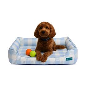 Pupstilo 605258053244 Orthopedic Bolster Dog Bed Certipur-us Foam Recycled Polyester Canvas